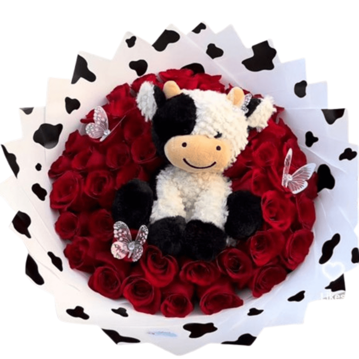 Bouquet-Betsy-.png Peluche y rosas rojas betsy - Imagen de 1