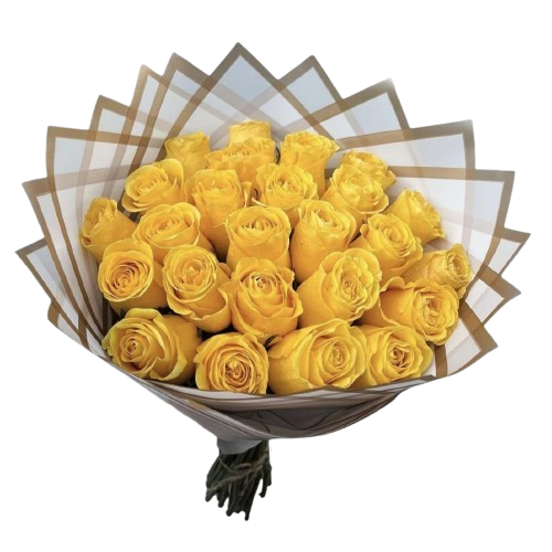 Yellow Roses x24 Bouquet